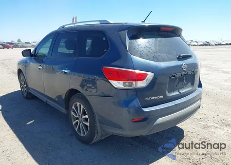 2015 Nissan Pathfinder S из США, поврежденный, VIN 5N1AR2MN6FC665113